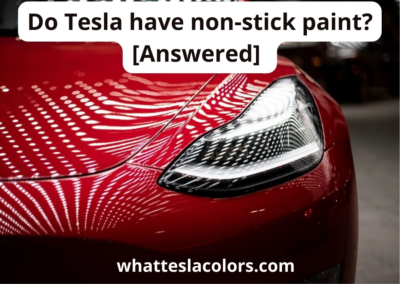Do Tesla have non stick paint? Find the best answer here (2023)
